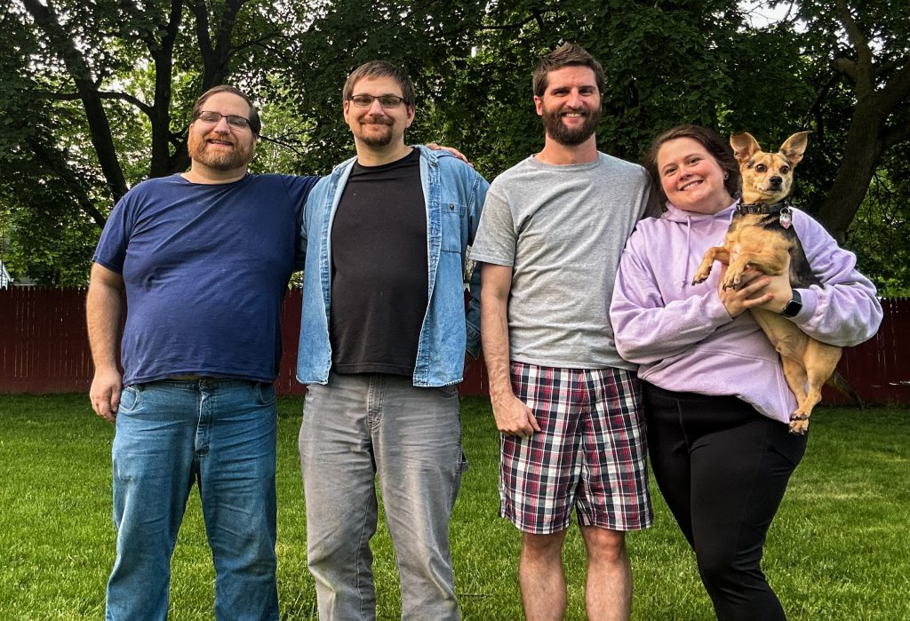 Our meetup with our Pixel Artist