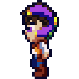 Asteric Walk Left Violet