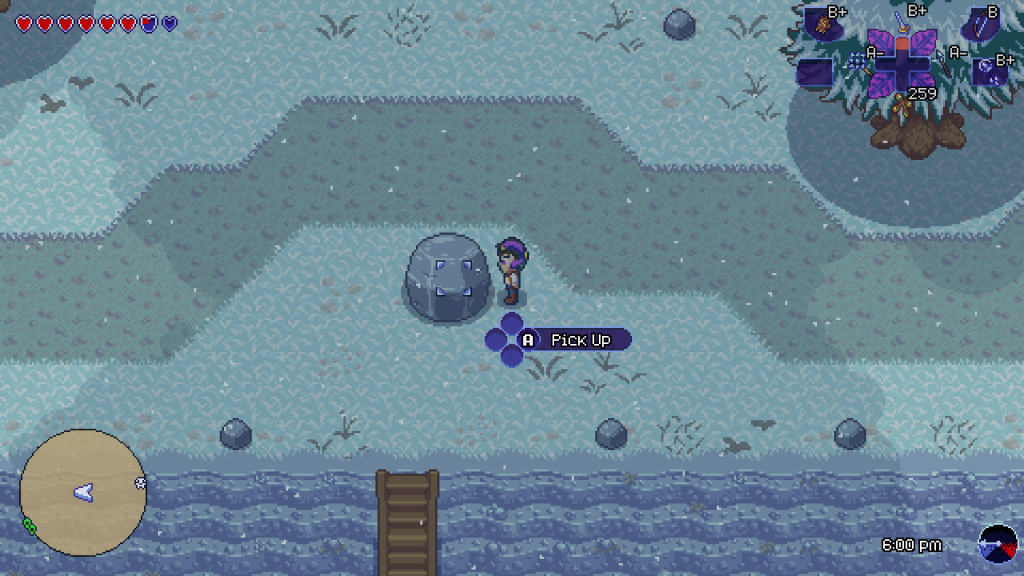 Pickup Through Rocks